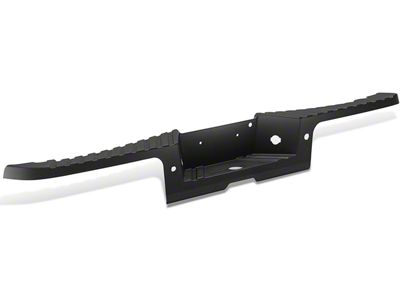 Rear Bumper Step Pad; Not Pre-Drilled for Backup Sensors; Textured Black (08-12 F-250 Super Duty)