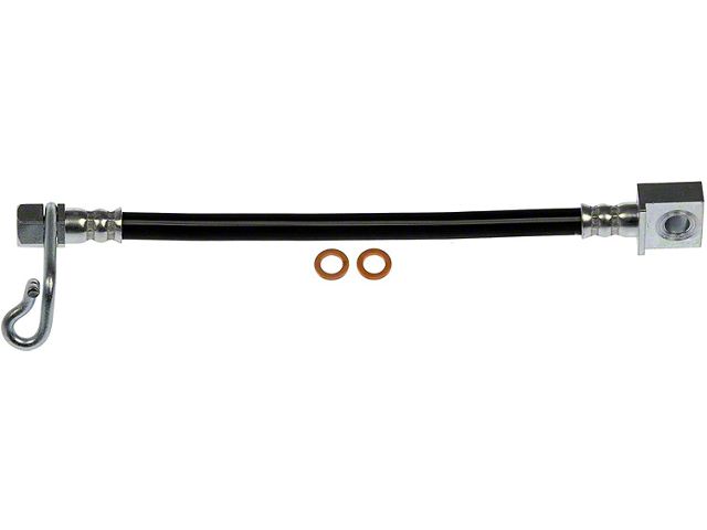 Rear Outer Brake Hydraulic Hose; Passenger Side (2012 F-250 Super Duty Cab and Chassis)