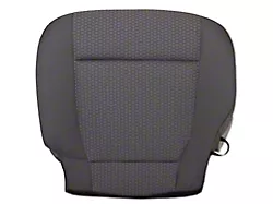 Replacement Bottom Seat Cover; Driver Side; Earth/Gray Cloth (17-18 F-250 Super Duty)