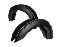 Rivet Style Fender Flares; Smooth Black (99-07 F-250 Super Duty)