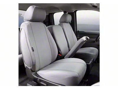 Fia Seat Protector Series Front Seat Covers; Gray (11-16 F-250 Super Duty w/ Bench Seat)