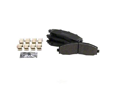 Semi-Metallic Brake Pads; Rear Pair (13-22 F-250 Super Duty)