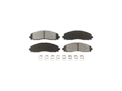 Semi-Metallic Brake Pads; Rear Pair (13-22 F-250 Super Duty)