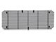 Stainless Steel Billet Upper Replacement Grille; Black (11-16 F-250 Super Duty)