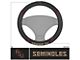 Steering Wheel Cover with Florida State University Logo; Black (Universal; Some Adaptation May Be Required)