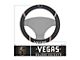 Steering Wheel Cover with Vegas Golden Knights Logo; Black (Universal; Some Adaptation May Be Required)