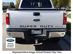 Super Duty Tailgate Letter Inserts; Red (11-16 F-250 Super Duty)