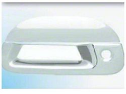 Tailgate Handle Cover with Keyhole; Chrome (99-07 F-250 SuperDuty)
