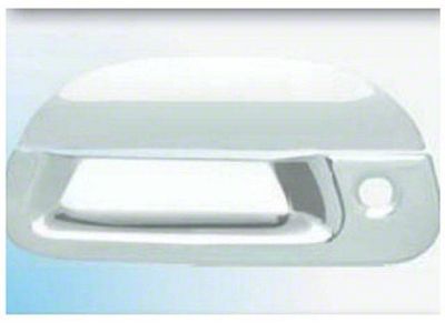 Tailgate Handle Cover with Keyhole; Chrome (99-07 F-250 SuperDuty)