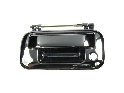 Tailgate Handle with Lock Provision; Chrome (11-16 F-250 Super Duty)