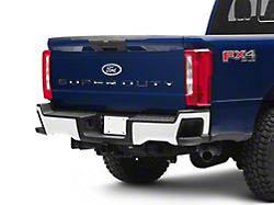 Tailgate Letter Inserts; Black and Silver American Flag (23-26 F-250 Super Duty, Excluding Platinum)