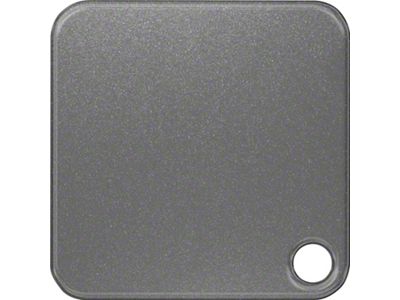 Tailgate Letter Inserts; Carbonized Gray (23-24 F-250 Super Duty, Excluding Platinum)
