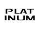 Tailgate Letter Inserts; Gloss Black (23-24 F-250 Super Duty Platinum)