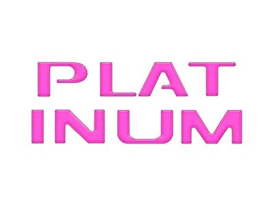 Tailgate Letter Inserts; Hot Pink (23-25 F-250 Super Duty Platinum)