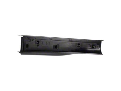 Tailgate Molding; Black; Driver Side (11-16 F-250 Super Duty w/ Integrated Tailgate Step)