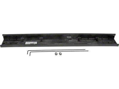 Tailgate Molding; Black; With Flexible Step (11-16 F-250 Super Duty)