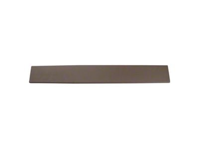 Tailgate Molding; Brown; Center (11-16 F-250 Super Duty w/ Integrated Tailgate Step)