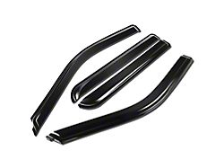 Tape-On Wind Deflectors Window Visors; Smoked (17-22 F-250 Super Duty SuperCrew)
