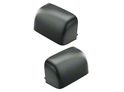 Towing Mirror Caps; Textured Black (11-16 F-250 Super Duty)