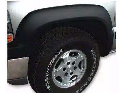 Trail Riderz Fender Flares; Smooth Black (99-07 F-250 Super Duty)