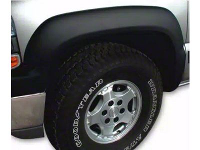 Trail Riderz Fender Flares; Smooth Black (08-10 F-250 Super Duty)