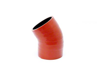 Turbo Outlet Silicone Boot Hose; Orange (03-04 6.0L Powerstroke F-250 Super Duty)