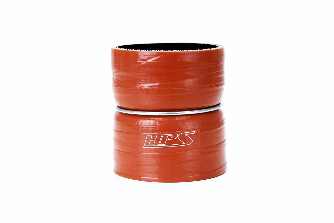 HPS Silicone Intercooler Turbo Boot Hose, Orange, ORCH-HOT-101, replace part # 6C34-6C640-BA, 6C3Z-6C640-B, 8C3Z-6W651-A, 6C3Z-6C640-B, 3C34-6C640-CA main image 1