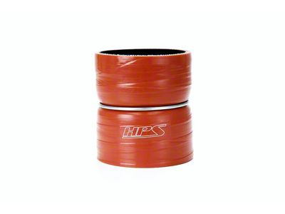 Turbo Outlet Silicone Boot Hose; Orange (08-10 6.4L Powerstroke F-250 Super Duty)