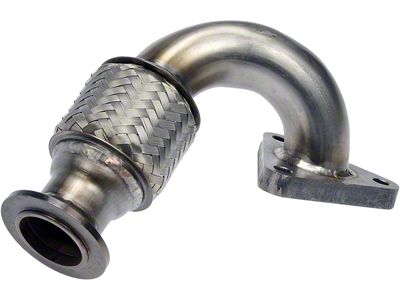 Turbocharger Up Pipe; Driver Side (11-14 6.7L PowerStroke F-250 Super Duty)