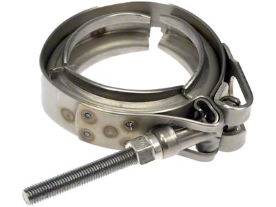 Turbocharger V-Band Clamp; Adapter to Pipe (11-22 6.7L Powerstroke F-250 Super Duty)