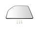 Upper Towing Mirror Glass; Driver Side (17-18 F-250 Super Duty)