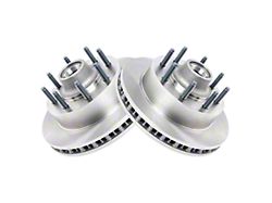 Vented 8-Lug Rotors; Front Pair (03-04 2WD F-250 Super Duty w/ 4-Wheel ABS)