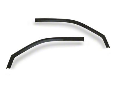 Ventgard Sport Window Deflectors; Carbon Fiber Look; Front Only (99-10 F-250 Super Duty)