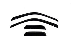 Ventvisor Window Deflectors; Front and Rear; Dark Smoke (11-16 F-250 Super Duty SuperCab)