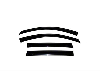 Ventvisor Window Deflectors; Front and Rear; Dark Smoke (11-16 F-250 Super Duty SuperCrew)