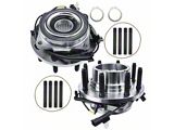 Wheel Bearing and Hub Assemblies with ABS Sensor; Front (11-16 4WD F-250 Super Duty)