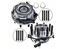 Wheel Bearing and Hub Assemblies with ABS Sensor; Front (11-16 4WD F-250 Super Duty)