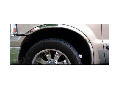 Wheel Well Fender Trim Molding; Stainless Steel (99-07 F-250 Super Duty)