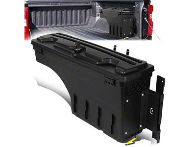 Wheel Well Storage Box; Passenger Side (17-22 F-250 Super Duty)