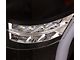 White LED Bar Tail Lights; Matte Black Housing; Clear Lens (17-19 F-250 Super Duty w/ Factory Halogen Non-BLIS Tail Lights)