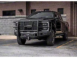 Winch Front Bumper with Full Guard; Black (23-26 F-250 Super Duty)