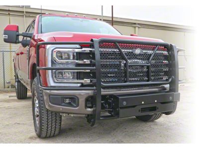 Winch Tray; Semi-Gloss Black (17-25 F-250 Super Duty)