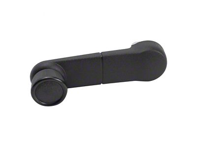 Window Crank Handle; Black (11-16 F-250 Super Duty)