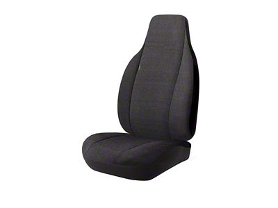 Fia Wrangler Solid Series Front Seat Covers; Black (11-16 F-250 Super Duty w/ Bucket Seats)