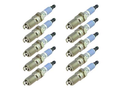 10-Piece Spark Plug Set (99-04 6.8L F-350 Super Duty)