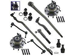 12-Piece Steering and Suspension Kit (00-02 4WD F-350 Super Duty SRW w/ 4-Wheel ABS)