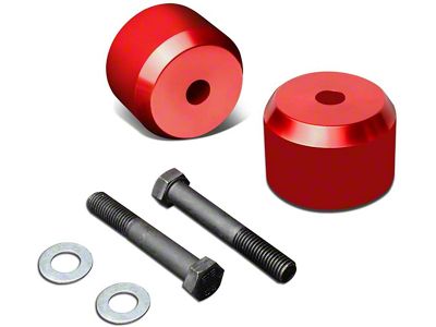 1.50-Inch Front Leveling Kit; Red (11-16 4WD F-350 Super Duty)