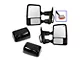 180 Degree Swing Powered Heated Memory Manual Folding Towing Mirrors (11-13 F-350 Super Duty)