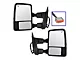 180 Degree Swing Powered Heated Memory Manual Folding Towing Mirrors (11-13 F-350 Super Duty)