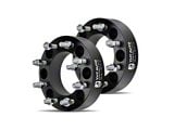 2-Inch 8-Lug Wheel Spacers; Black; Set of Two (03-26 F-350 Super Duty SRW)